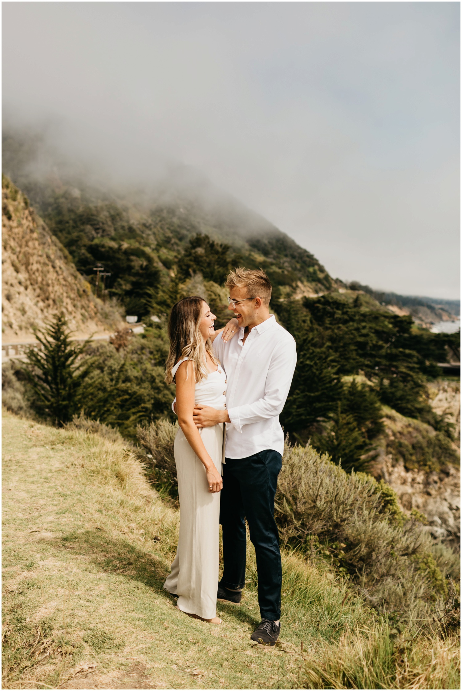 Big Sur Engagement Couple