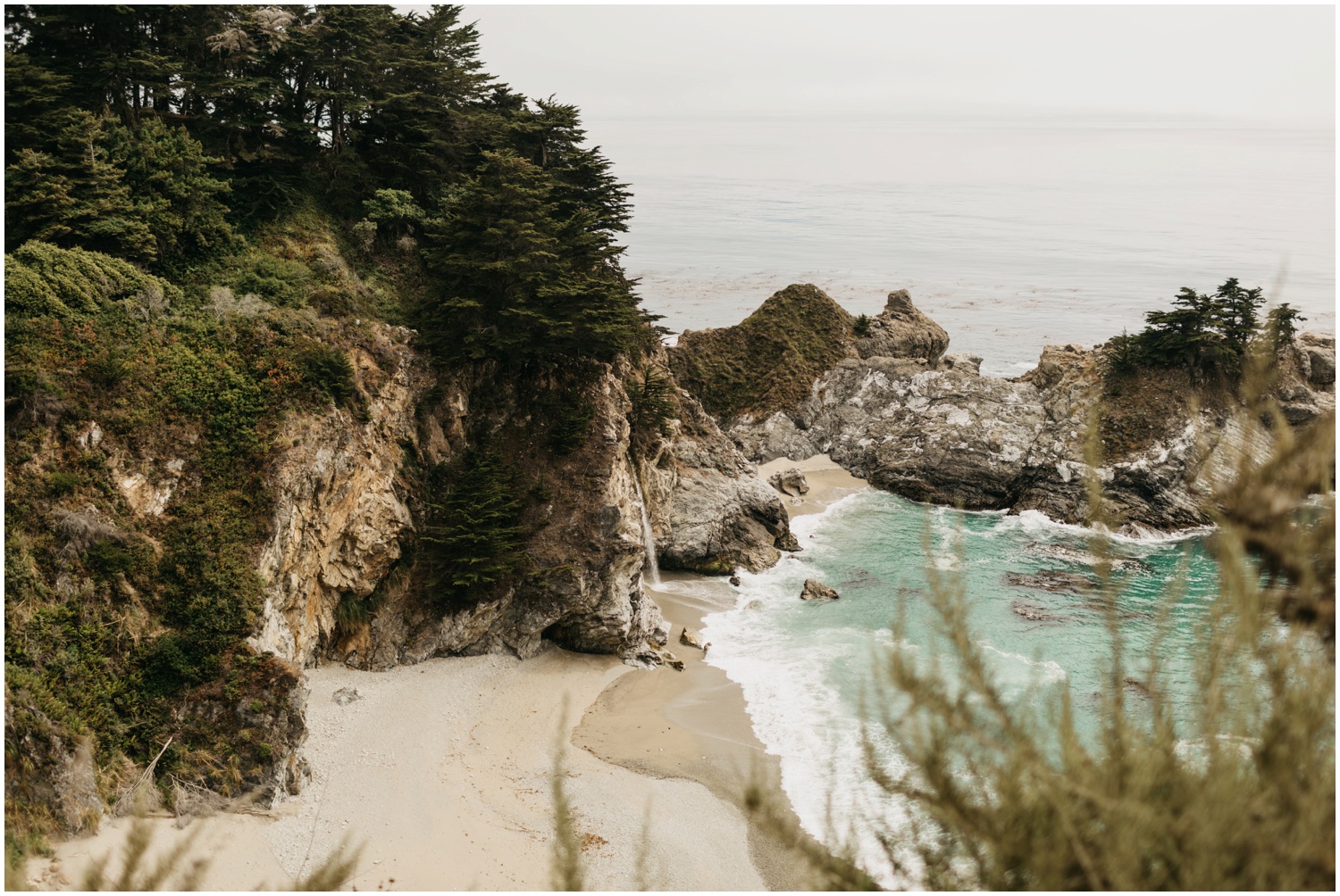 Big Sur Engagement Couple