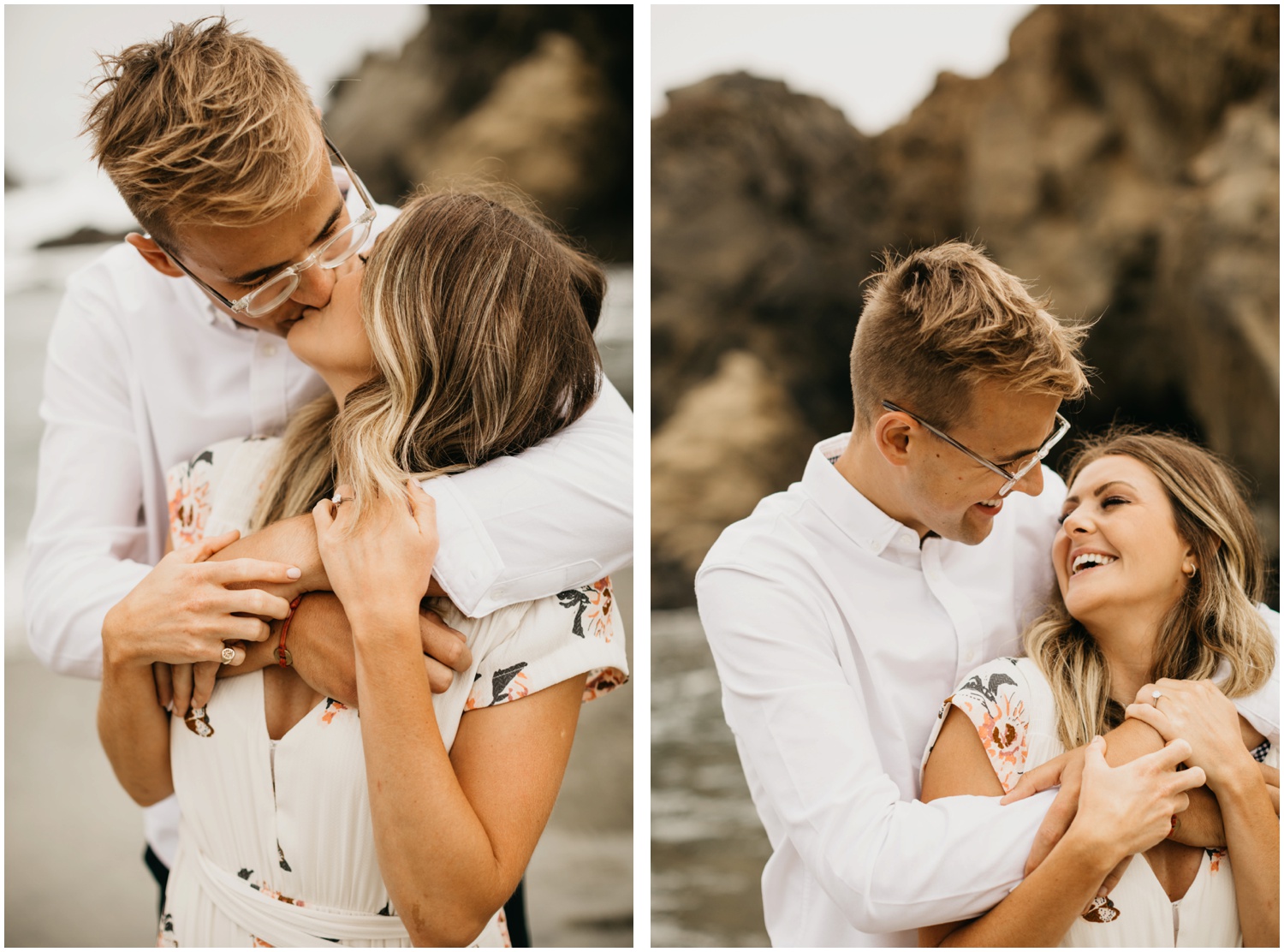 Big Sur Engagement Couple