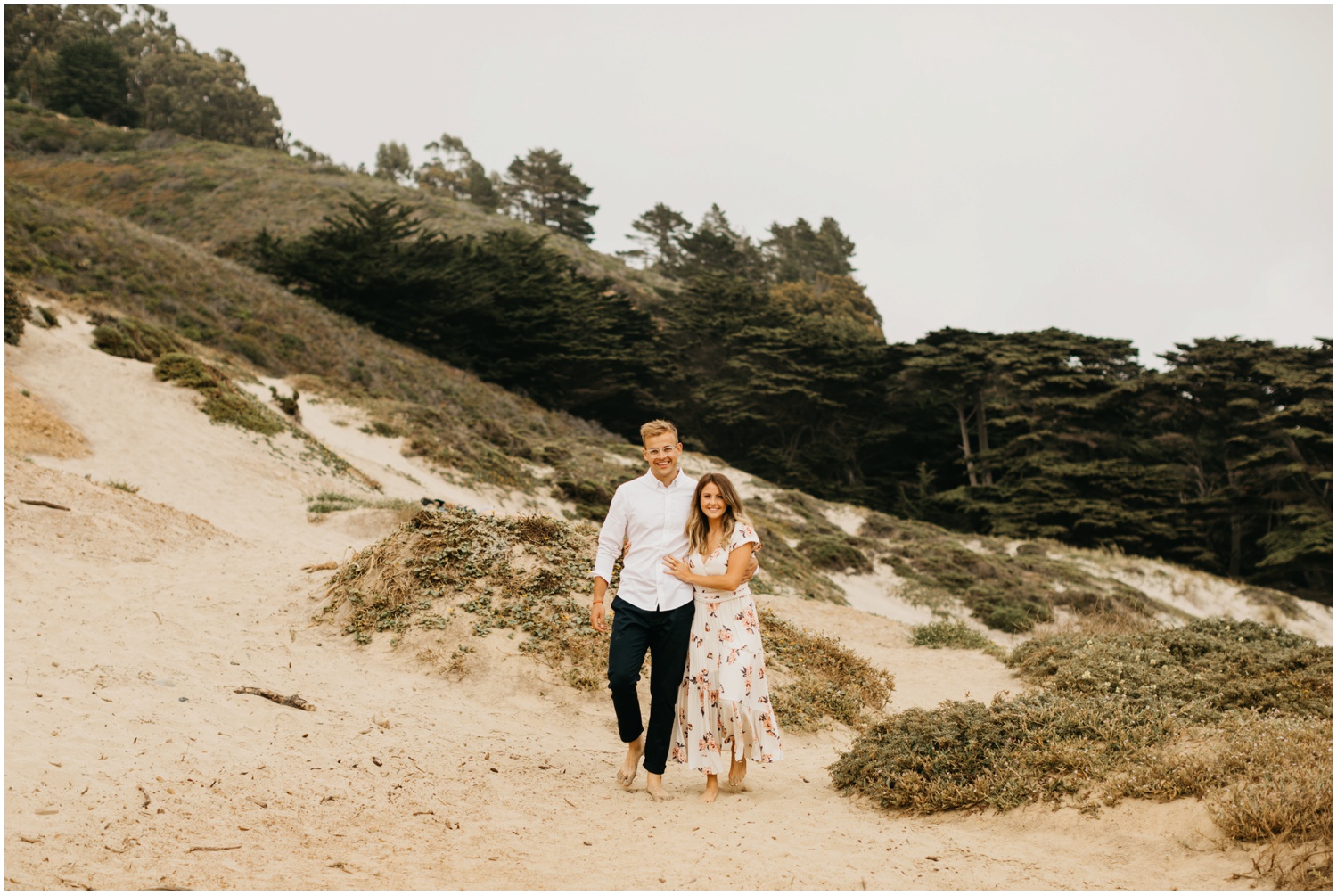 Big Sur Engagement Couple