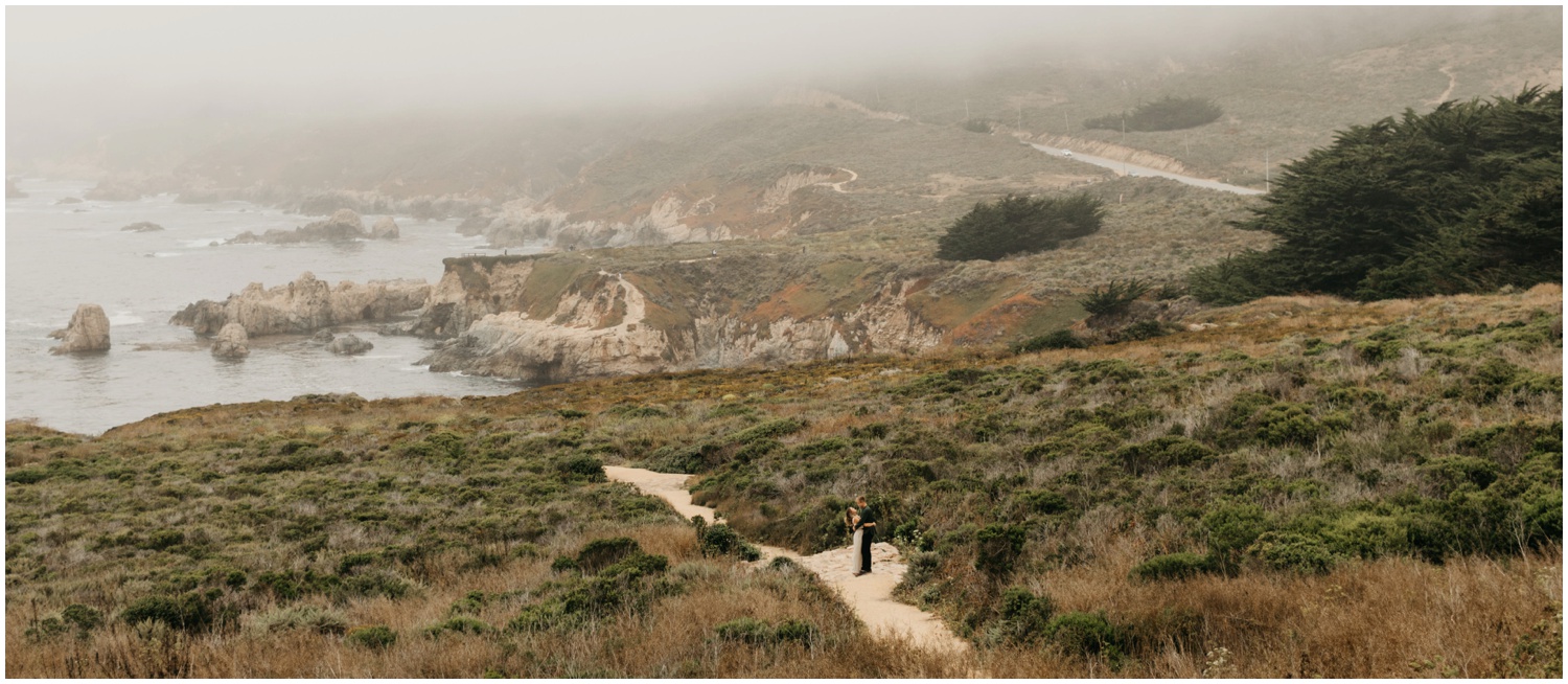 Big Sur Engagement Couple