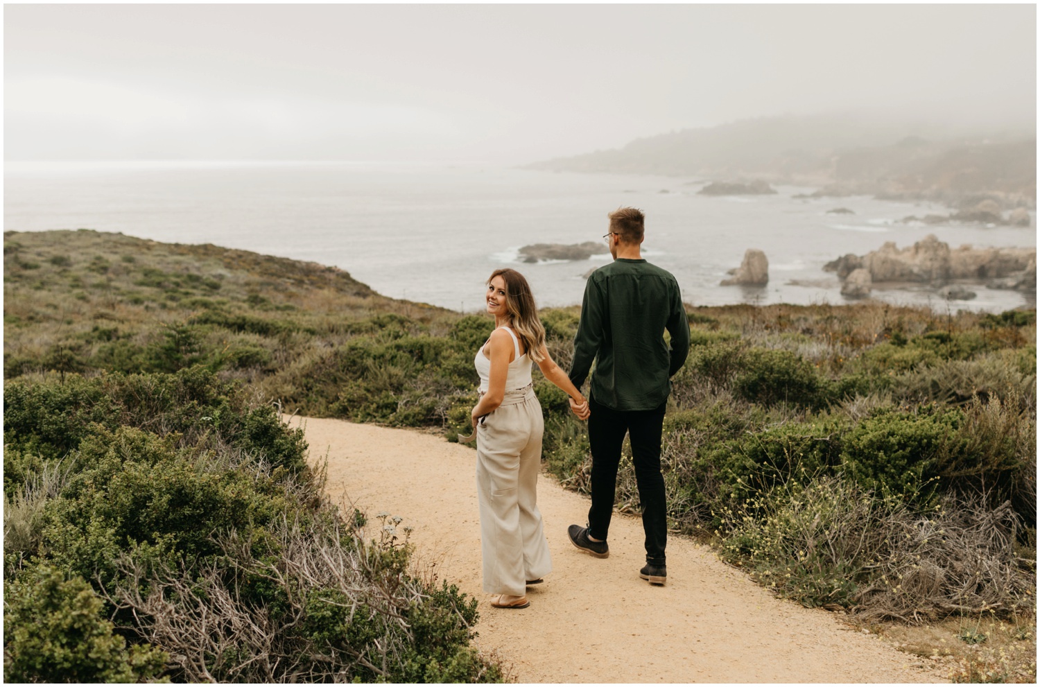 Big Sur Engagement Couple