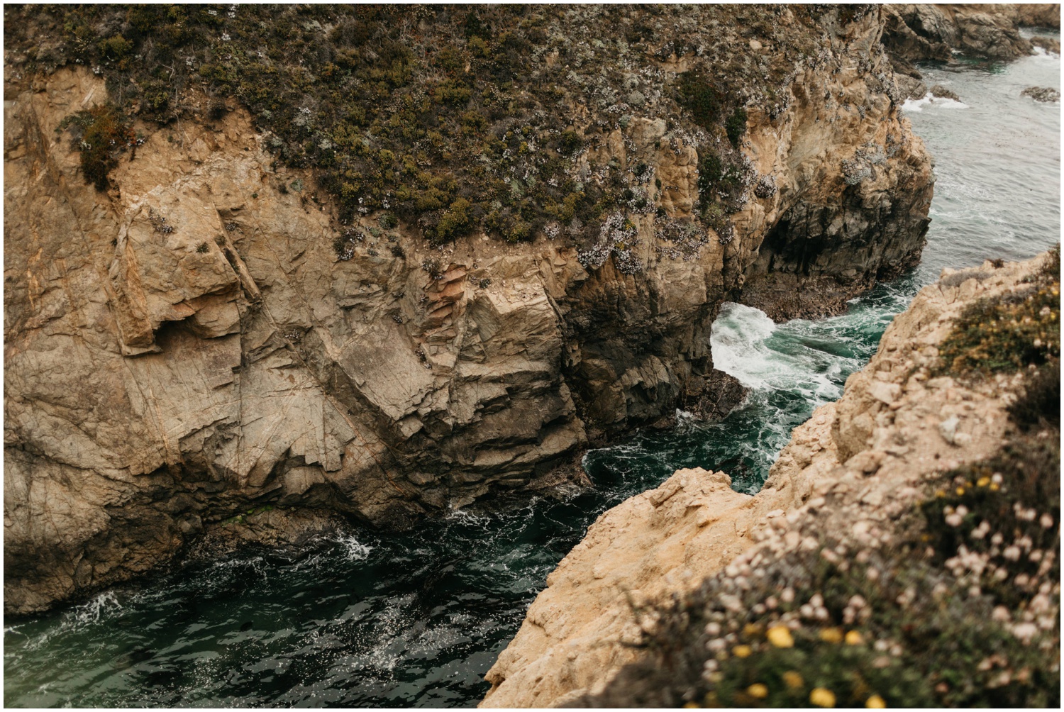 Big Sur Engagement Couple