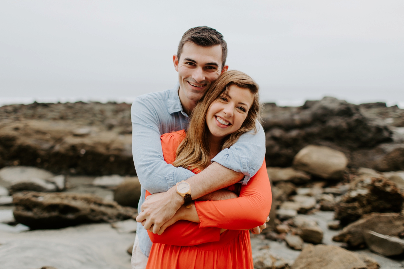 cute couple shoot in La Jolla