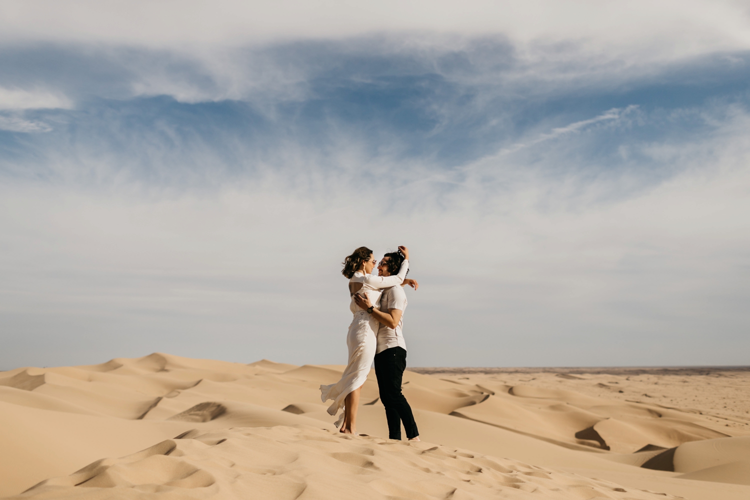 sand dunes elopement 