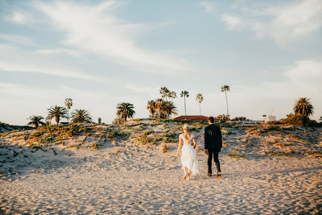 Bridal Couple Coronado Beach